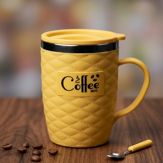Eco Sip Stainless Steel Coffee Mug 400ml | Insulated Travel Cup | The A&H Store