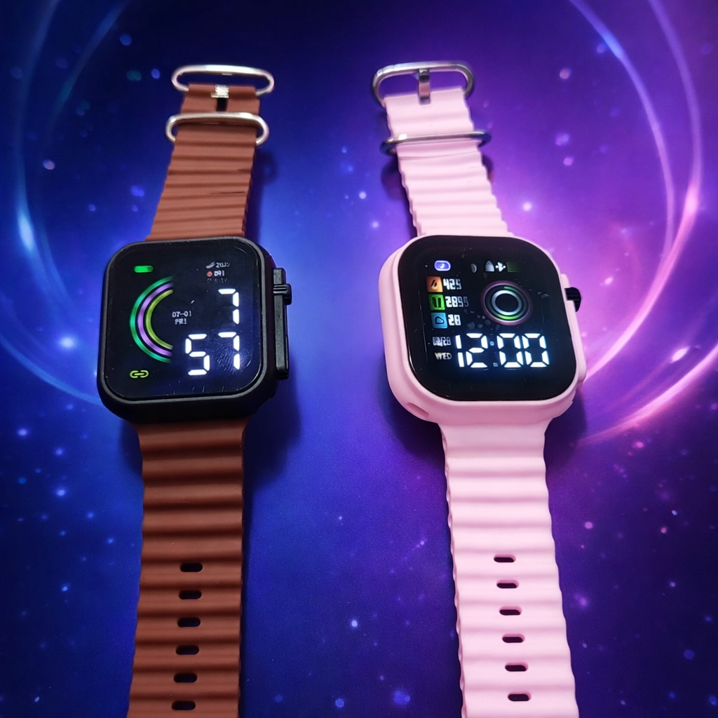 Men's Digital Analog Watch – Casual Fashion Wrist Watch