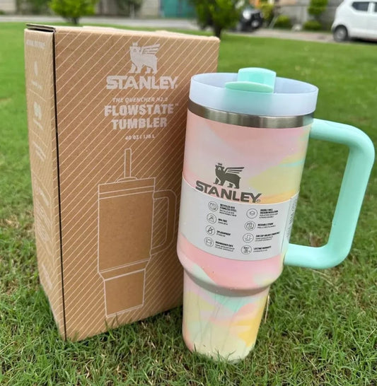 40oz Stainless Steel Insulated Tumbler with Straw