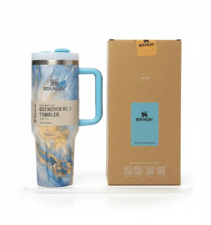 40oz Stainless Steel Insulated Tumbler with Straw
