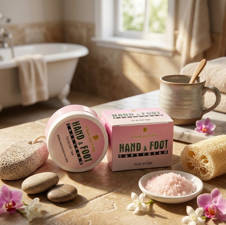 Cheek & Chin Hand & Foot Care Cream 200g – Nourishing Moisturizer