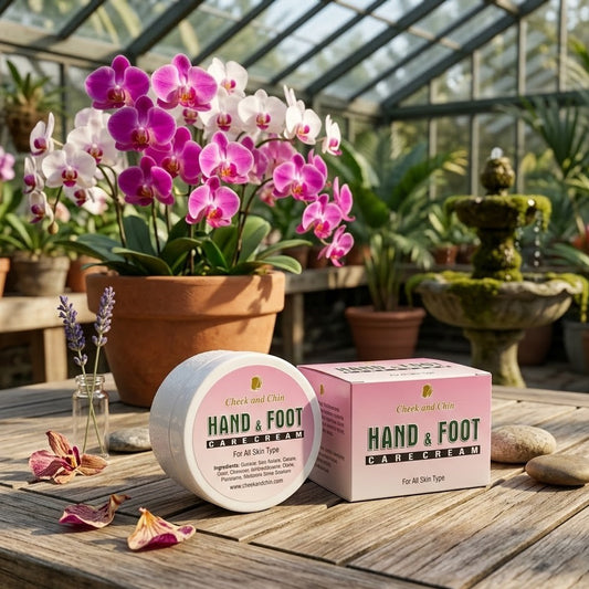 Cheek & Chin Hand & Foot Care Cream 200g – Nourishing Moisturizer