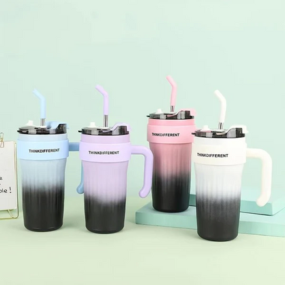 780ml Stainless Steel Insulated Travel Tumbler | Leakproof Mug