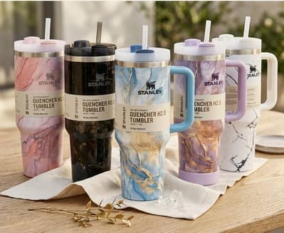 40oz Stainless Steel Insulated Tumbler with Straw