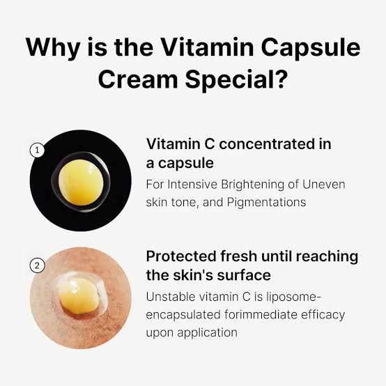 Medicube Deep Vita C Capsule Cream 55g – Vitamin C Moisturizer