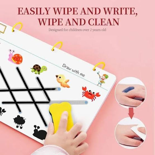 Kids Handwriting & Tracing Book 64 Pages