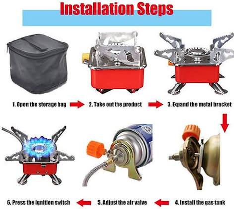 Mini Portable Camping Stove